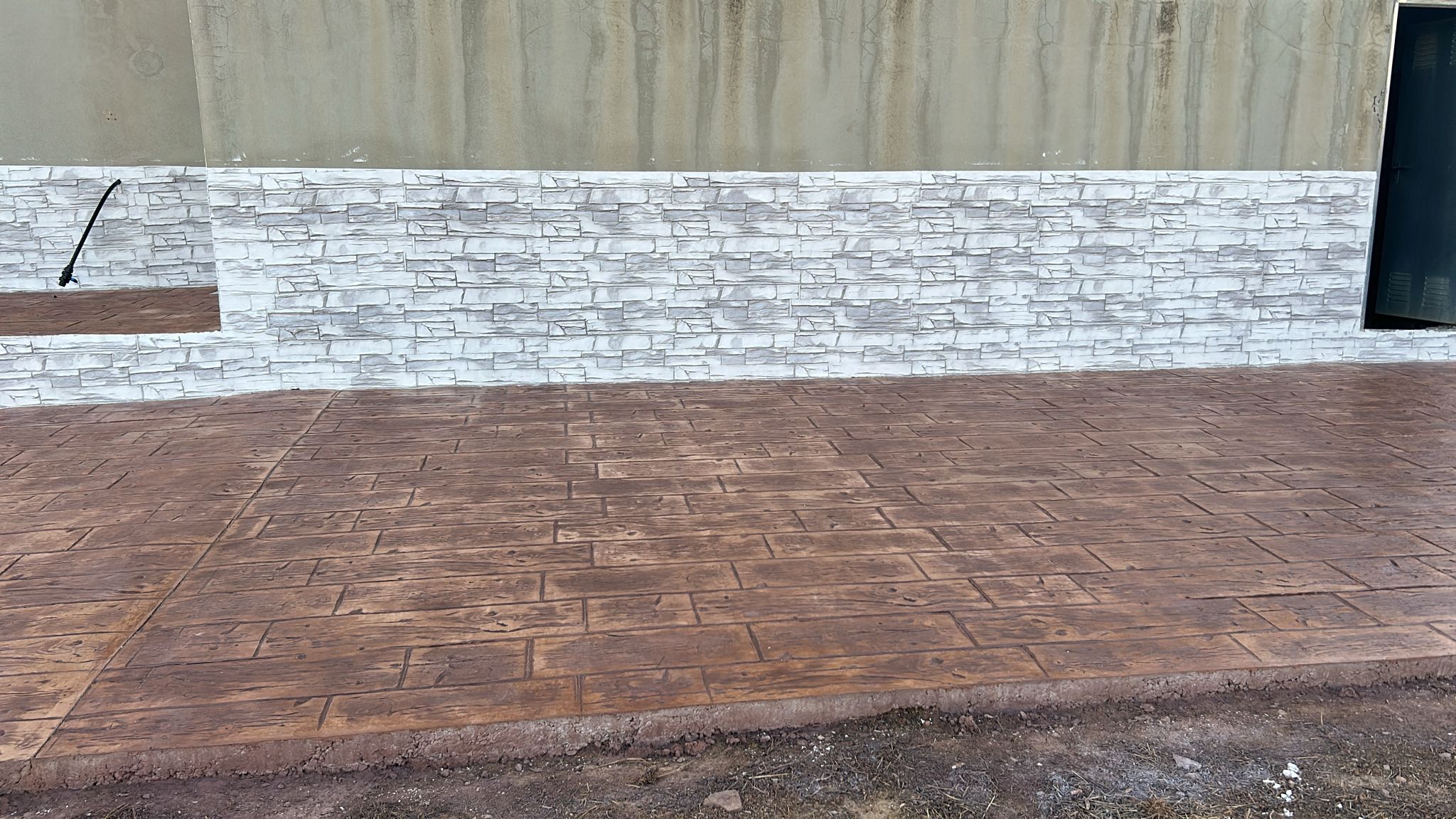 Hormigón impreso ImpresoPav en El Casar, Guadalajara — proyecto 3