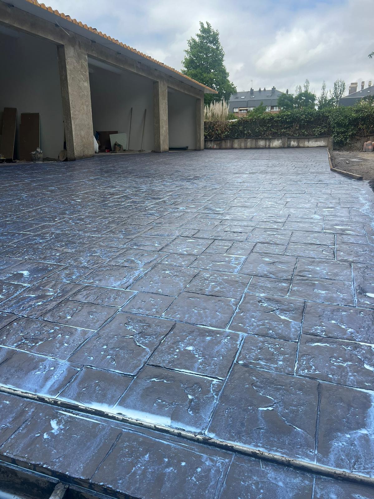 Hormigón impreso ImpresoPav en Vitoria — proyecto 9